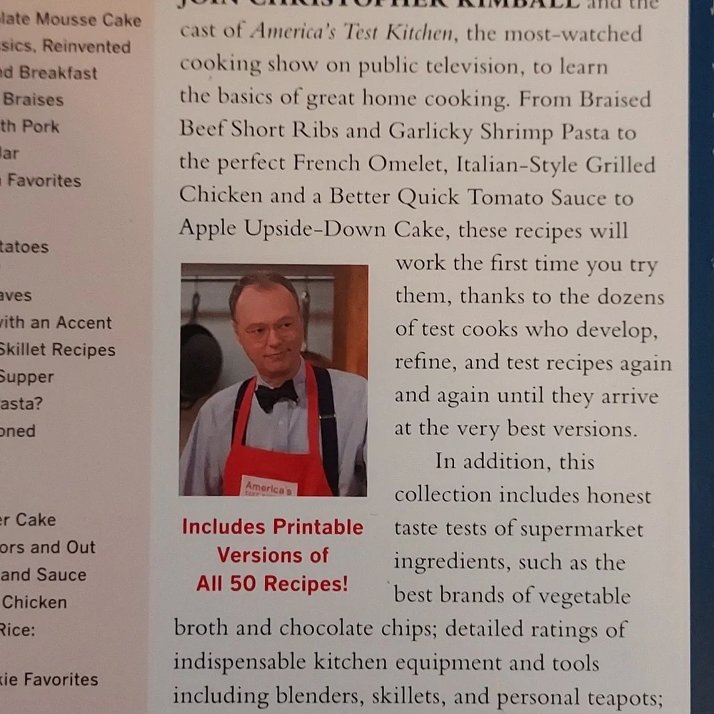Americas Test Kitchen Season 10 DVD set Of 4 Plus Bonus Cookbooks